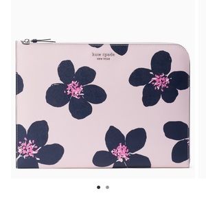 NWT Kate Spade l-zip laptop